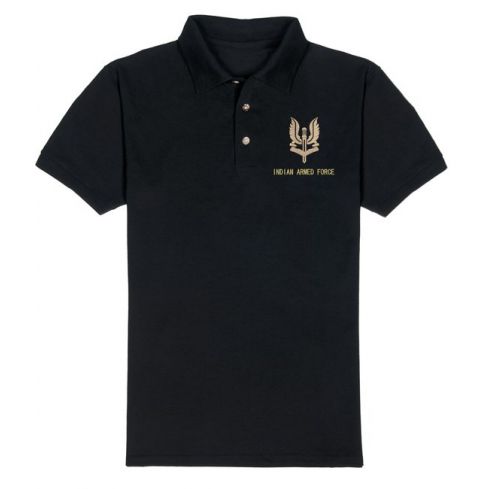 indian army t shirt black